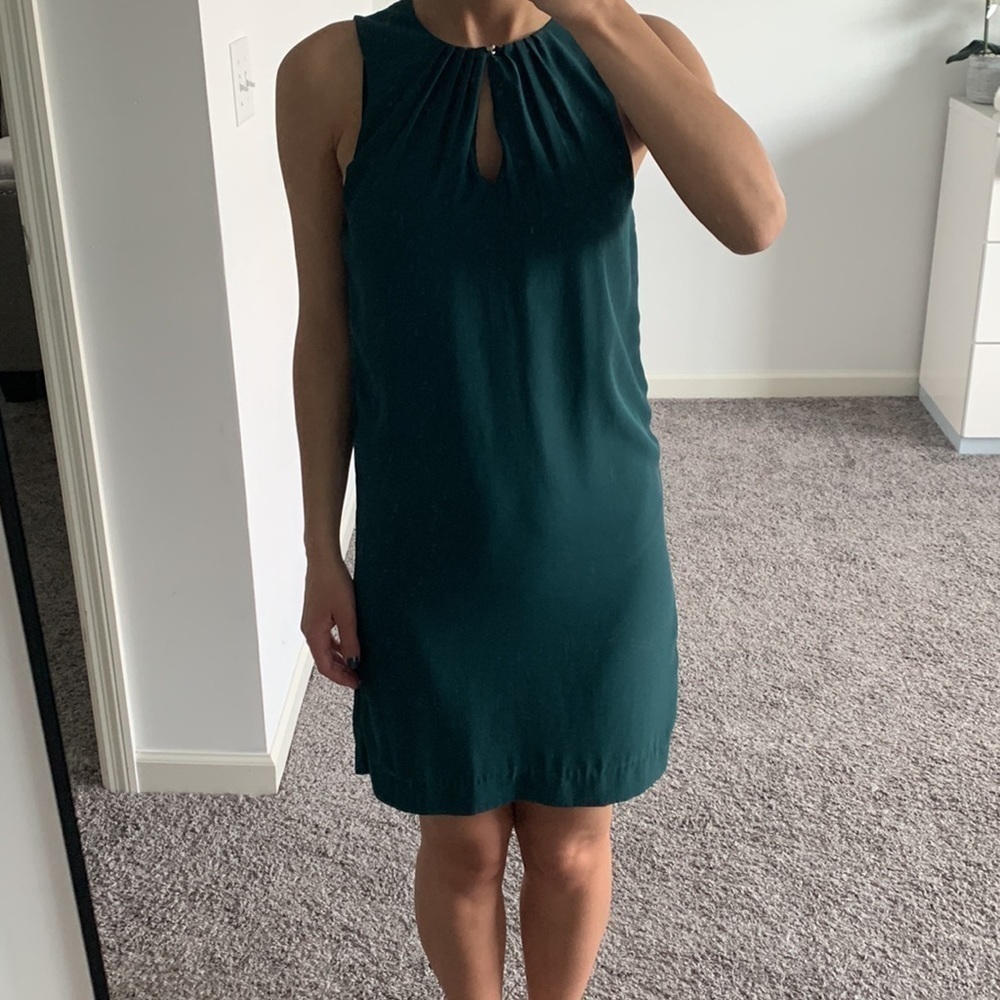H & M Green MIDI Dress
